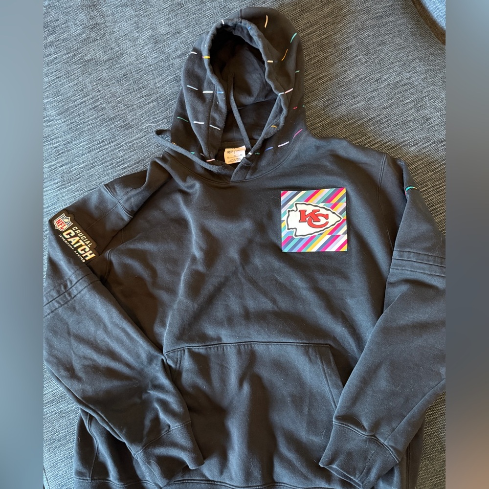 NFL Nike KC Chiefs Crucial Catch hoodie